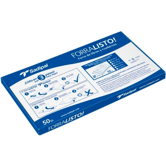 CAJA 50 FORRALISTO - FORRO AJUSTABLE 30X55 CM image 0