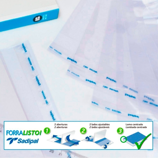 CAJA 50 FORRALISTO - FORRO AJUSTABLE 30X55 CM image 1