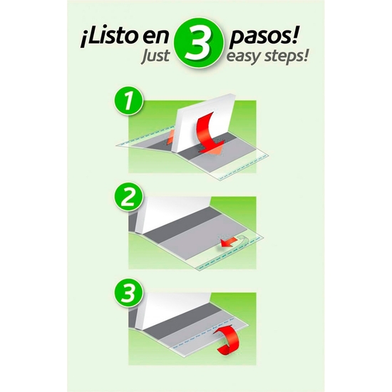 CAJA 50 FORRALISTO - FORRO AJUSTABLE 30X55 CM image 2