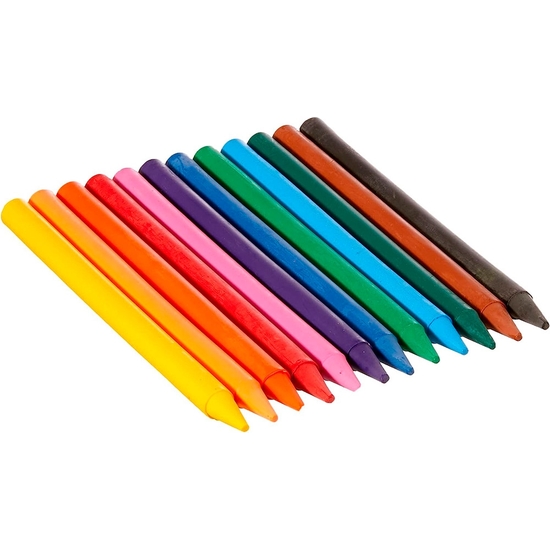 ESTUCHE 12 CERAS PLASTIALPINO image 1