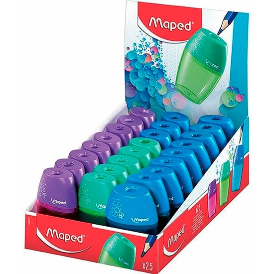 EXPOSITOR 25 SACAPUNTAS CON DEPÓSITO MAPED image 0