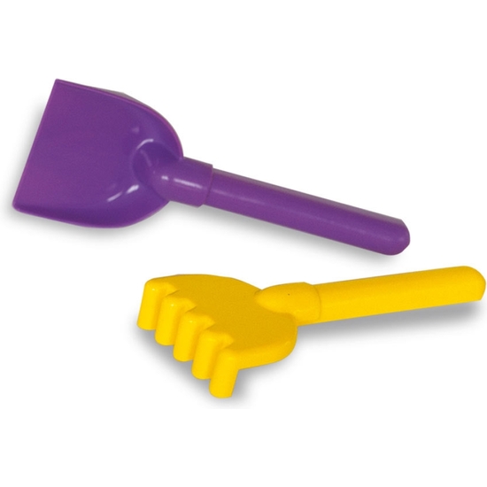 JUEGO PALA + RASTRILLO PLÁSTICO 30 CM image 0