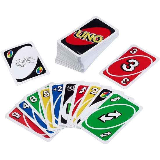 JUEGO UNO CARTAS DE MATTEL image 1