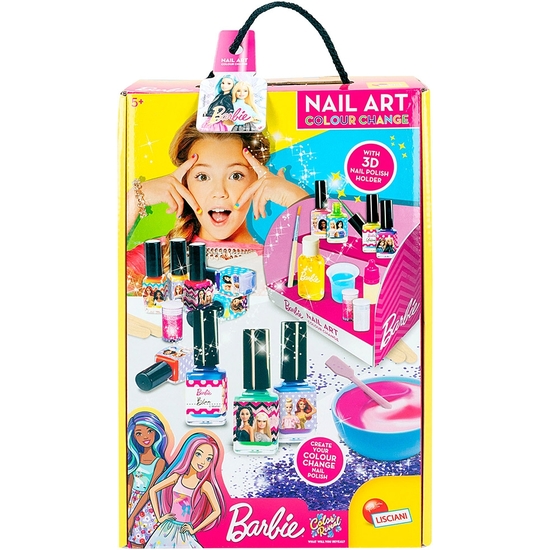 BARBIE ESTUDIO UÑAS DE COLOR. CAJA 20X28X7 image 0