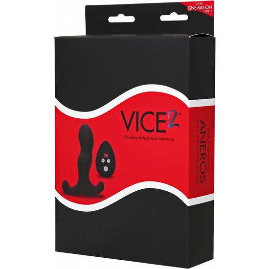 VICE 2 - PROSTATE VIBRATOR - BLACK image 2