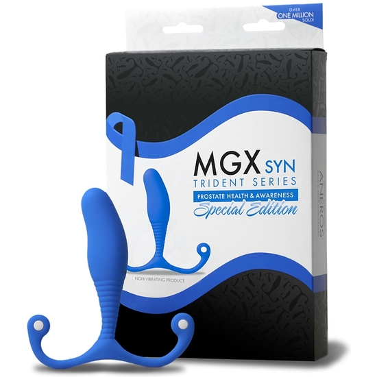 MGX SYN TRIDENT - PROSTATE STIMULATOR - BLUE image 1