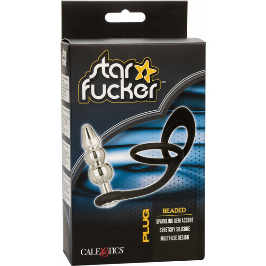 CALEXOTICS - STAR FUCKER BEADED PLUG image 1