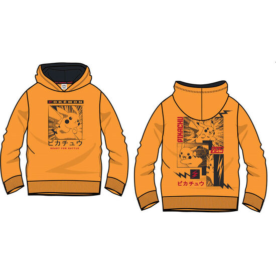 SUDADERA CAPUCHA PIKACHU POKEMON image 0