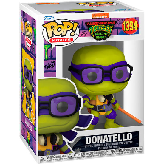 FIGURA POP TORTUGAS NINJA DONATELLO image 0