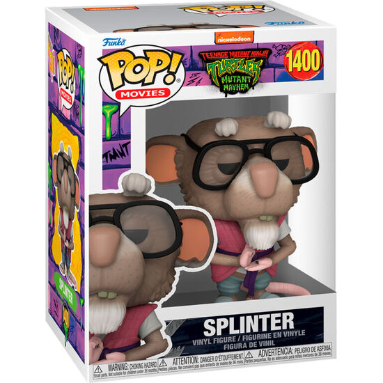 FIGURA POP TORTUGAS NINJA SPLINTER image 0