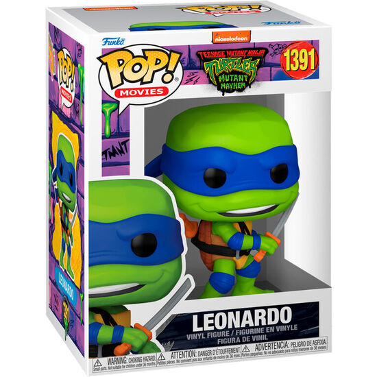 FIGURA POP TORTUGAS NINJA LEONARDO image 0