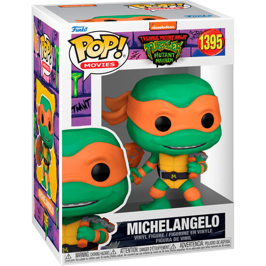 FIGURA POP TORTUGAS NINJA MICHELANGELO image 0