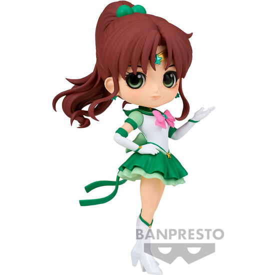 FIGURA ETERNAL SAILOR JUPITER VER.A PRETTY GUARDIAN SAILOR MOON COSMOS THE MOVIE Q POSKET 14CM image 0