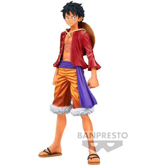 FIGURA MONKEY D LUFFY WANOKUNI THE GRANDLINE SERIES ONE PIECE DXF 16CM image 0