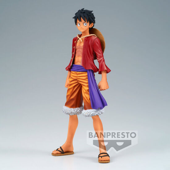 FIGURA MONKEY D LUFFY WANOKUNI THE GRANDLINE SERIES ONE PIECE DXF 16CM image 1