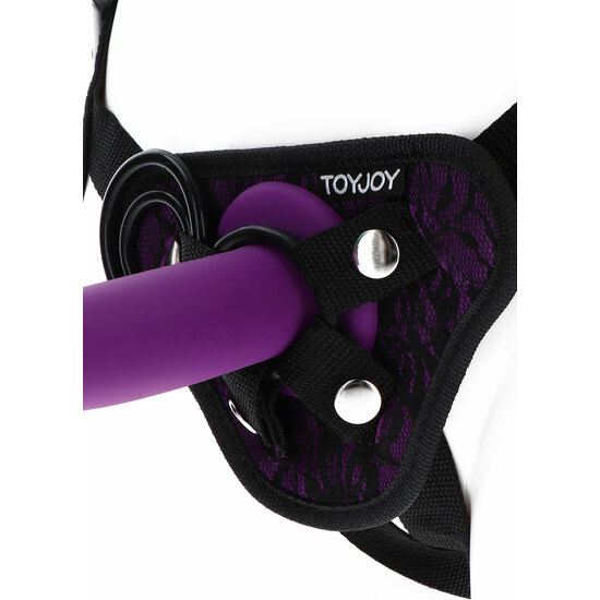 TOYJOY - STRAP-ON LACE HARNESS - PURPLE image 8