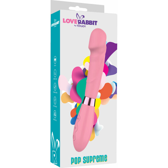 TOYJOY - POP SUPREME VIBRATOR - PINK image 1