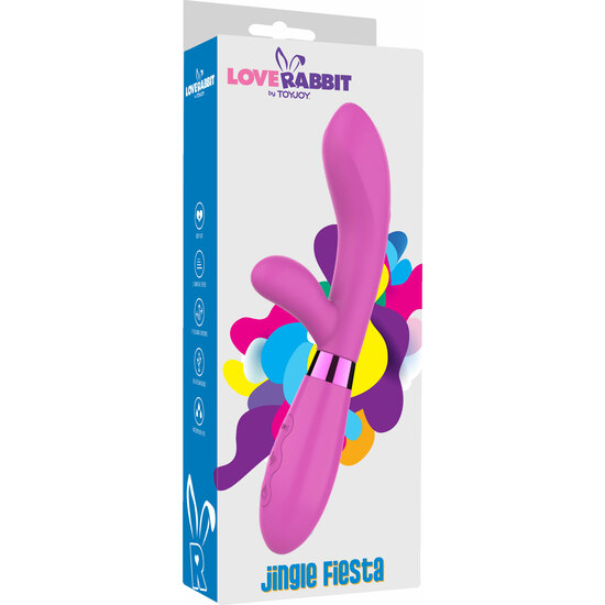 TOYJOY - JINGLE FIESTA VIBRATOR - VIOLET image 1