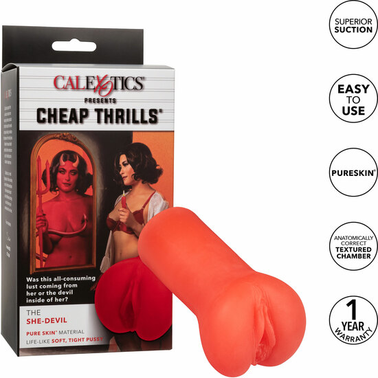 CALEXOTICS - CHEAP THRILLS THE SHE DEVIL - RED image 3