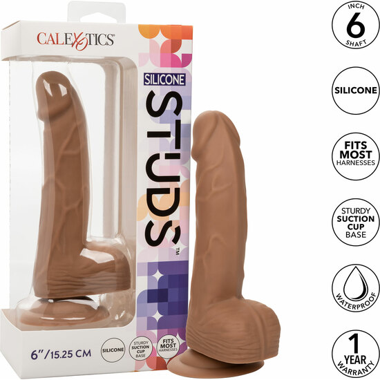 CALEXOTICS - SILICONE STUDS 6 INCH image 3