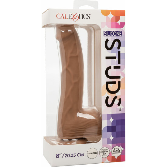 CALEXOTICS - SILICONE STUDS 8 INCH image 1