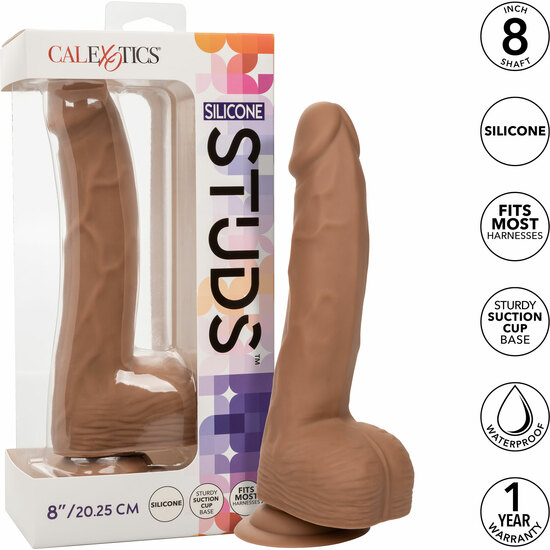 CALEXOTICS - SILICONE STUDS 8 INCH image 3