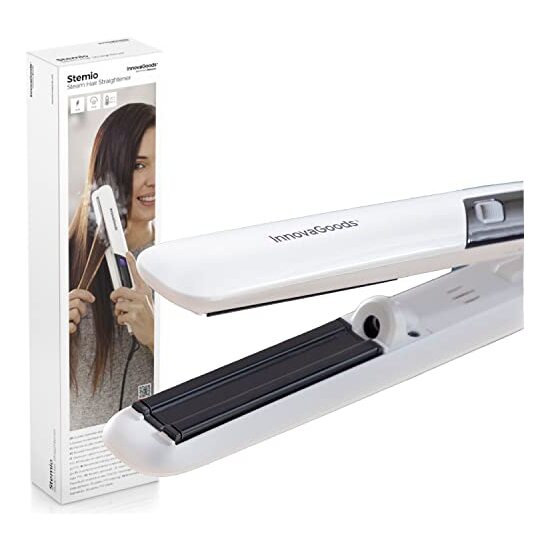 PLANCHA DE PELO CERÁMICA CON VAPOR STEMIO INNOVAGOODS 36 W image 0