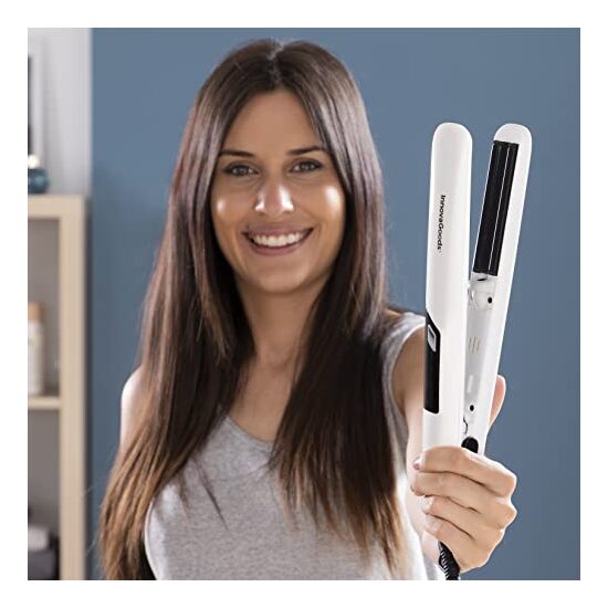 PLANCHA DE PELO CERÁMICA CON VAPOR STEMIO INNOVAGOODS 36 W image 1