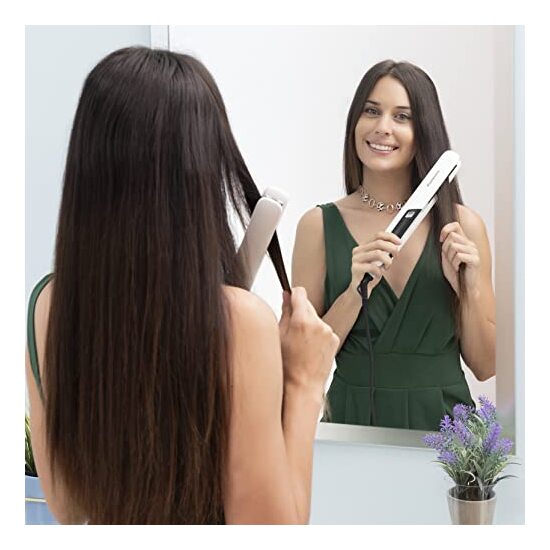 PLANCHA DE PELO CERÁMICA CON VAPOR STEMIO INNOVAGOODS 36 W image 4