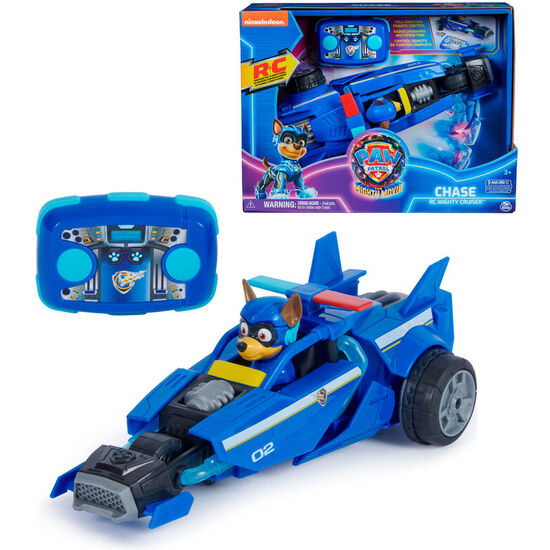 VEHICULO RADIO CONTROL CHASE MIGHTY MOVIE PATRULLA CANINA PAW PATROL image 0