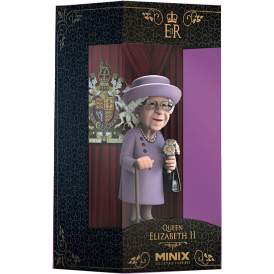 FIGURA MINIX REINA ISABEL II 12CM image 0