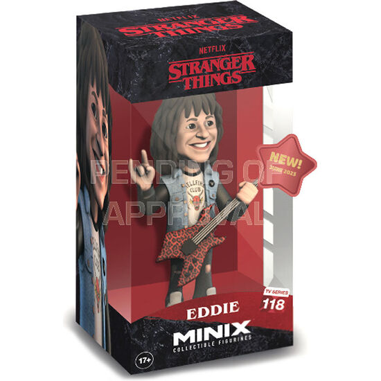 FIGURA MINIX EDDIE STRANGER THINGS 12CM image 0