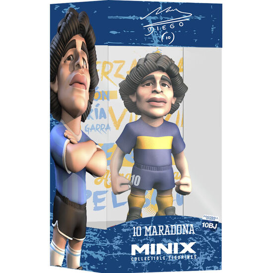 FIGURA MINIX DIEGO MARADONA BOCA JUNIORS 12CM image 0