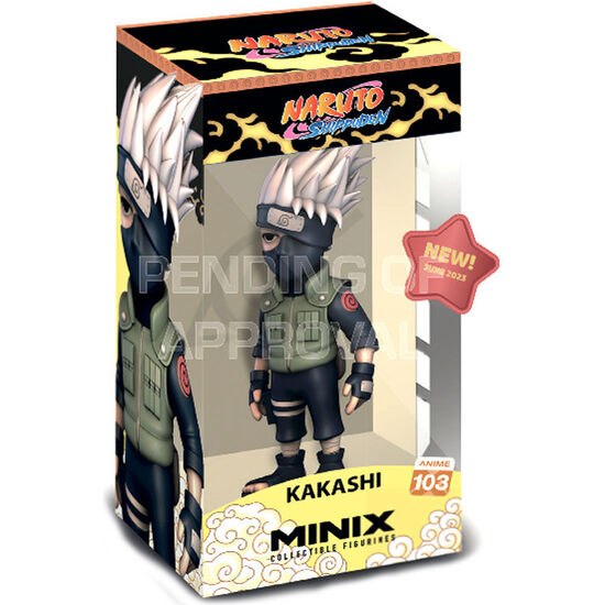 FIGURA MINIX KAKASHI - NARUTO SHIPPUDEN 12CM image 0