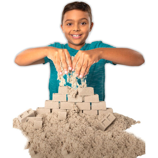 SET EXCAVA Y DERRIBA KINETIC SAND image 3