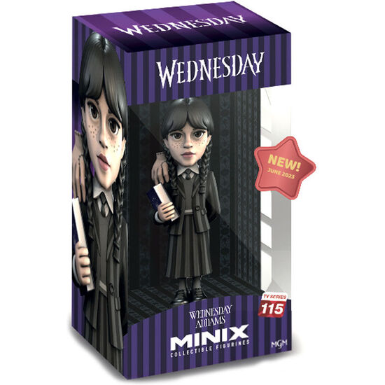 FIGURA MINIX MIERCOLES Y COSA WEDNESDAY 12CM image 0