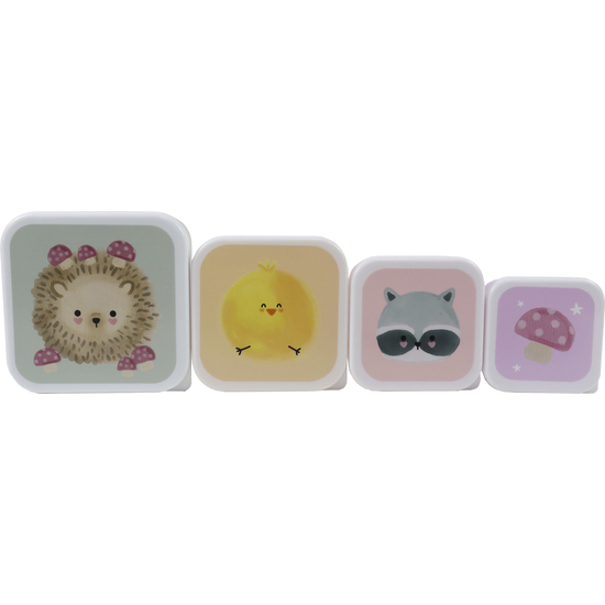 SET 4 TUPPER BOSQUE KAWANIMALS image 3