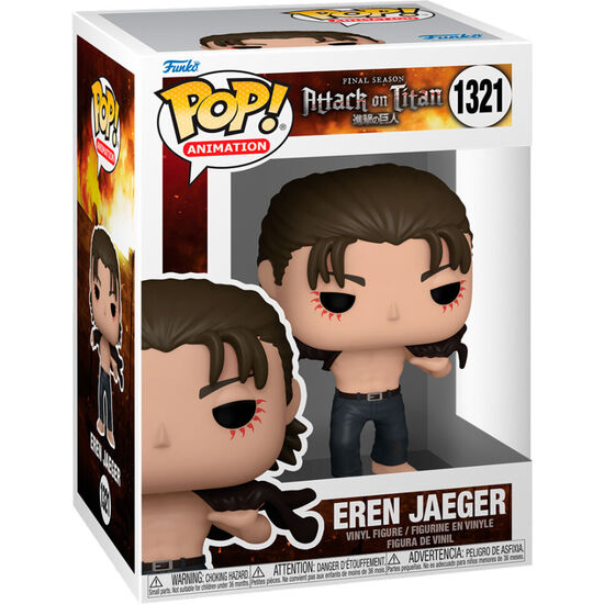 FIGURA POP ATTACK ON TITAN EREN JEAGER image 0