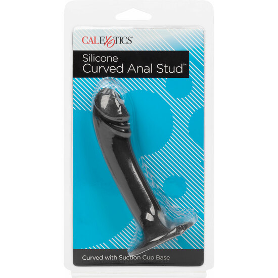 CALEXOTICS - CURVED ANAL STUD - BLACK image 1