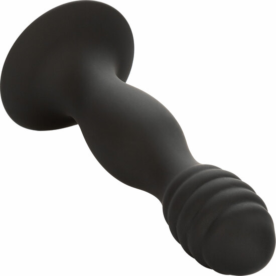 CALEXOTICS - RIBBED ANAL STUD - BLACK image 6