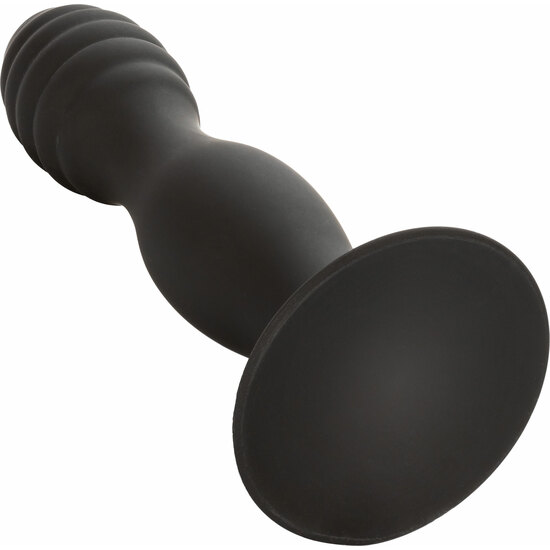 CALEXOTICS - RIBBED ANAL STUD - BLACK image 7