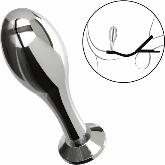 CALEXOTICS - STAR FUCKER TEARDROP PLUG - SILVER image 2