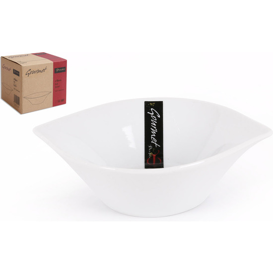 BOL BLANCO 15X11.5X4.2CM PICAPICA GOURMET image 0