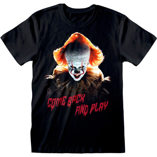 CAMISETA COME BACK AND PLAY IT ADULTO image 0