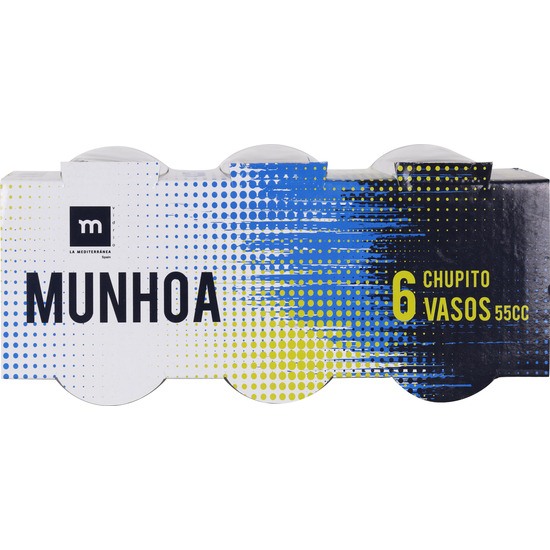 SET 6 VASOS CHUPITO 55cc MUNHOA image 3