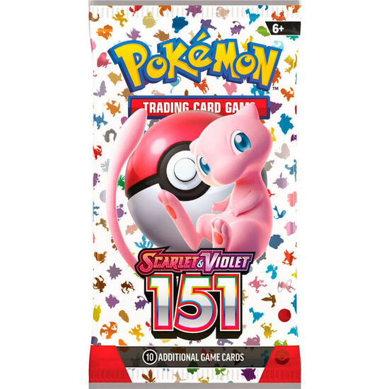 JUEGO CARTAS COLECCIONABLES 151 ESCARLATA Y VIOLETA POKEMON INGLES image 1