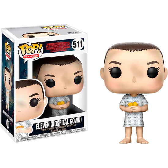 FIGURA POP STRANGER THINGS ELEVEN HOSPITAL GOWN image 1