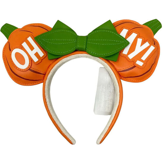 DIADEMA OREJAS CALABAZA MINNIE DISNEY LOUNGEFLY image 1