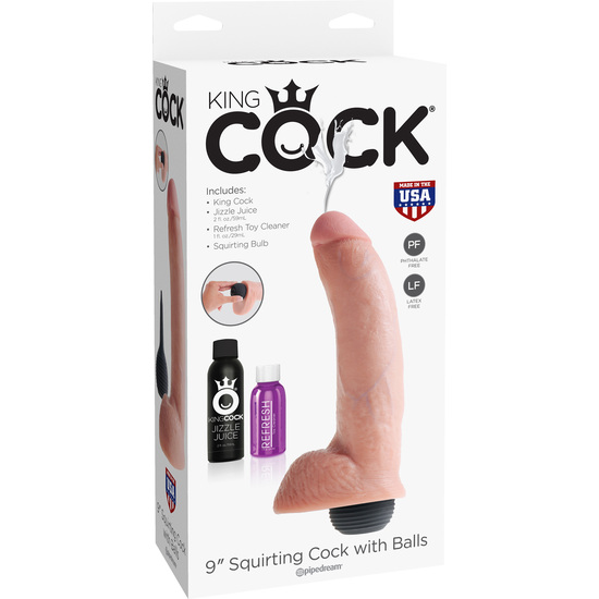 KING COCK SQUIRTING COCK - FLESH 9 image 1