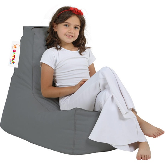 SILLÓN-PUF PARA NIÑOS PARA EXTERIORES- HUMO image 5